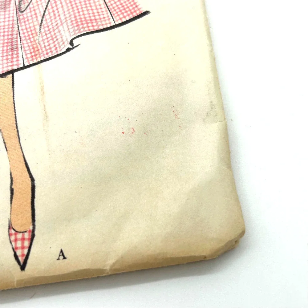 Vogue Vintage 1950's Pattern #9487 Women's‎ Button Front Flare Dress Size 14